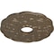 Ekena Millwork Terrones Butterfly Medallion (Canopies up to 3 7/8"), 17 7/8"OD x 3 7/8"ID x 1"P, Warm Silver CM17TSWSS - alternate 4